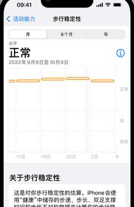 房山iPhone手机维修如何在iPhone开启'步行稳定性通知'