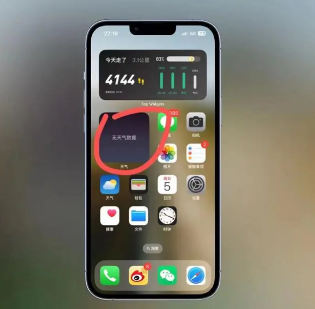 房山苹果手机维修分享:iOS16主屏幕天气小组件无法正常工作怎么办？ 