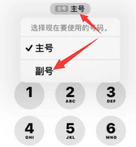 房山苹果14维修店分享iPhone 14 Pro Max使用副卡打电话的方法 